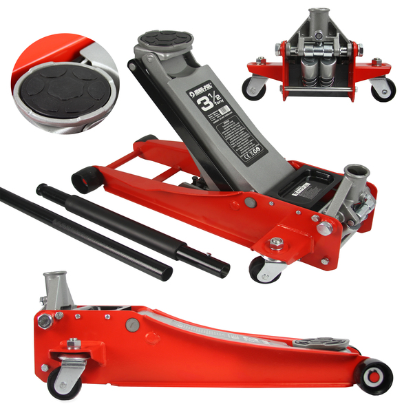 Mar-Pol M80229 Hydraulický nízkoprofilový zdvihák 3,5T 85-490mm zdvíhadlo hever