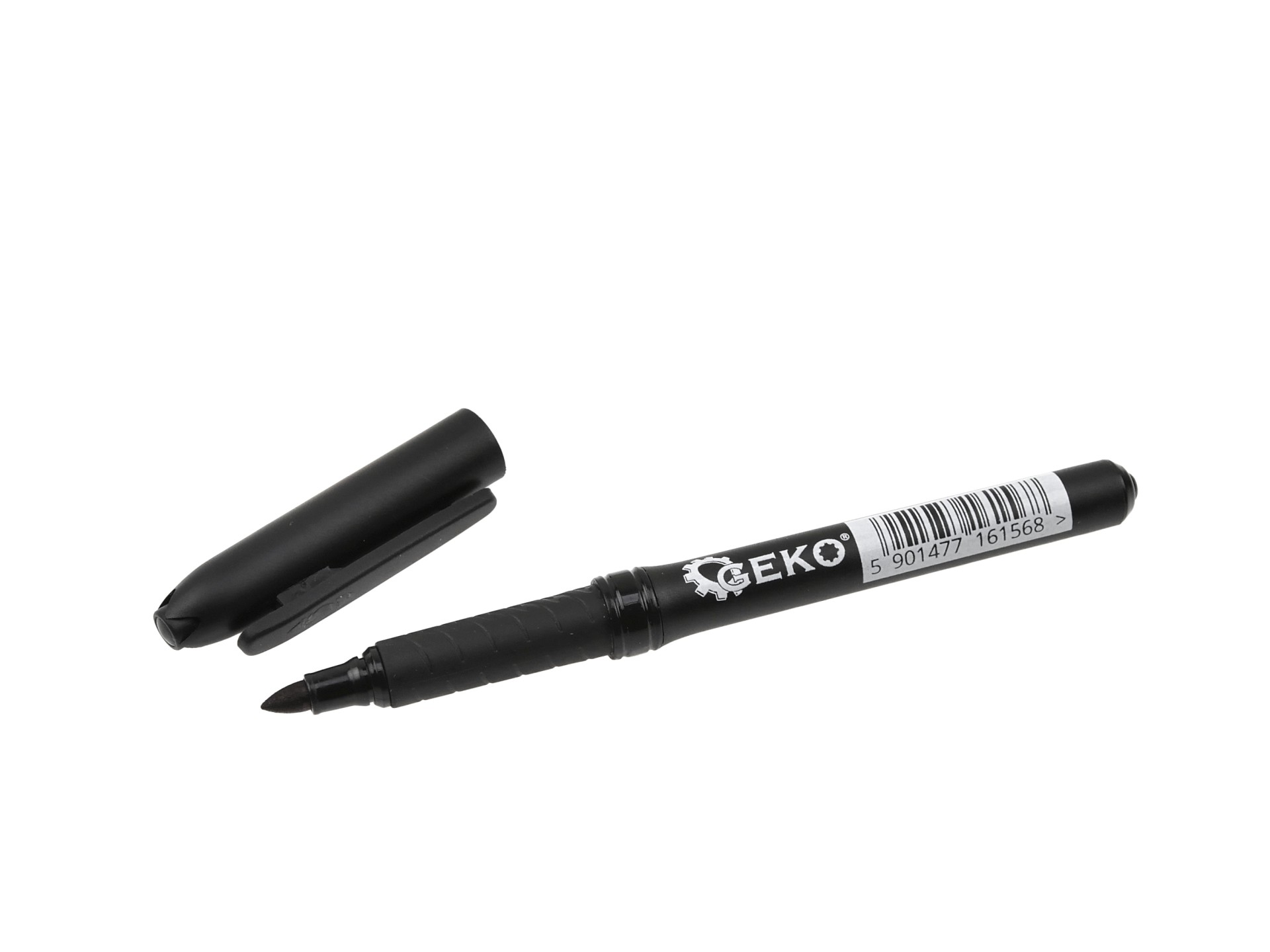 GEKO G29020 Permanentná nezmazateľná fixka popisovač zvýrazňovač čierny 50ks