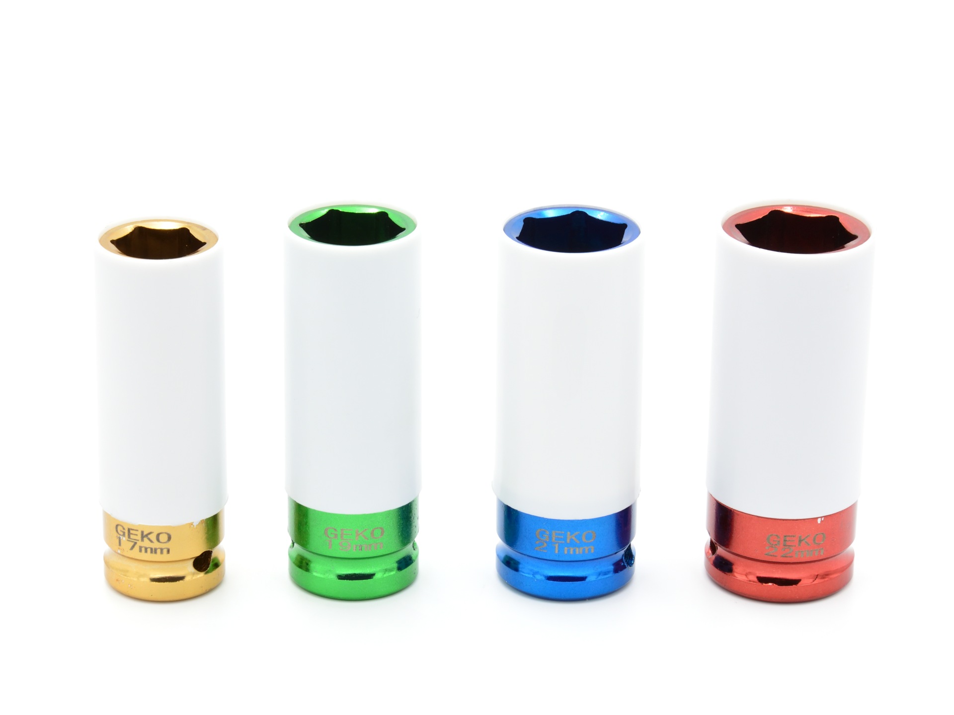 GEKO G10511 Nástrčné rázové hlavice, kľúče 1/2"