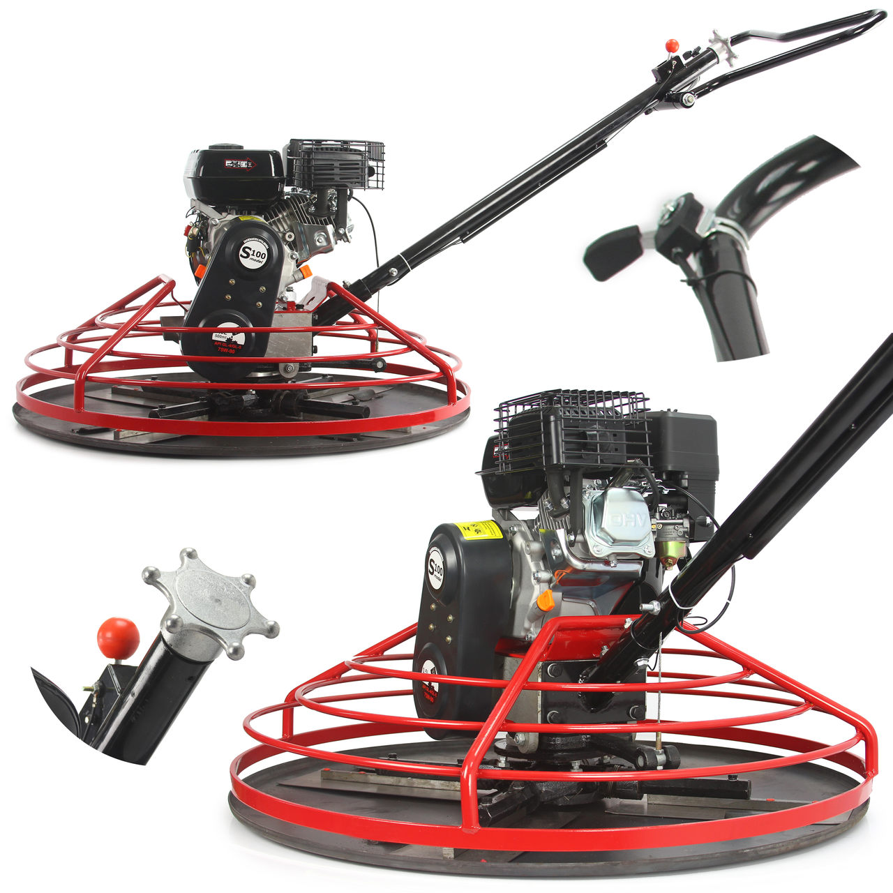 Mar-Pol M79503 Benzínová hladička betónu motorová 100cm 6,5 HP 4,8 kW