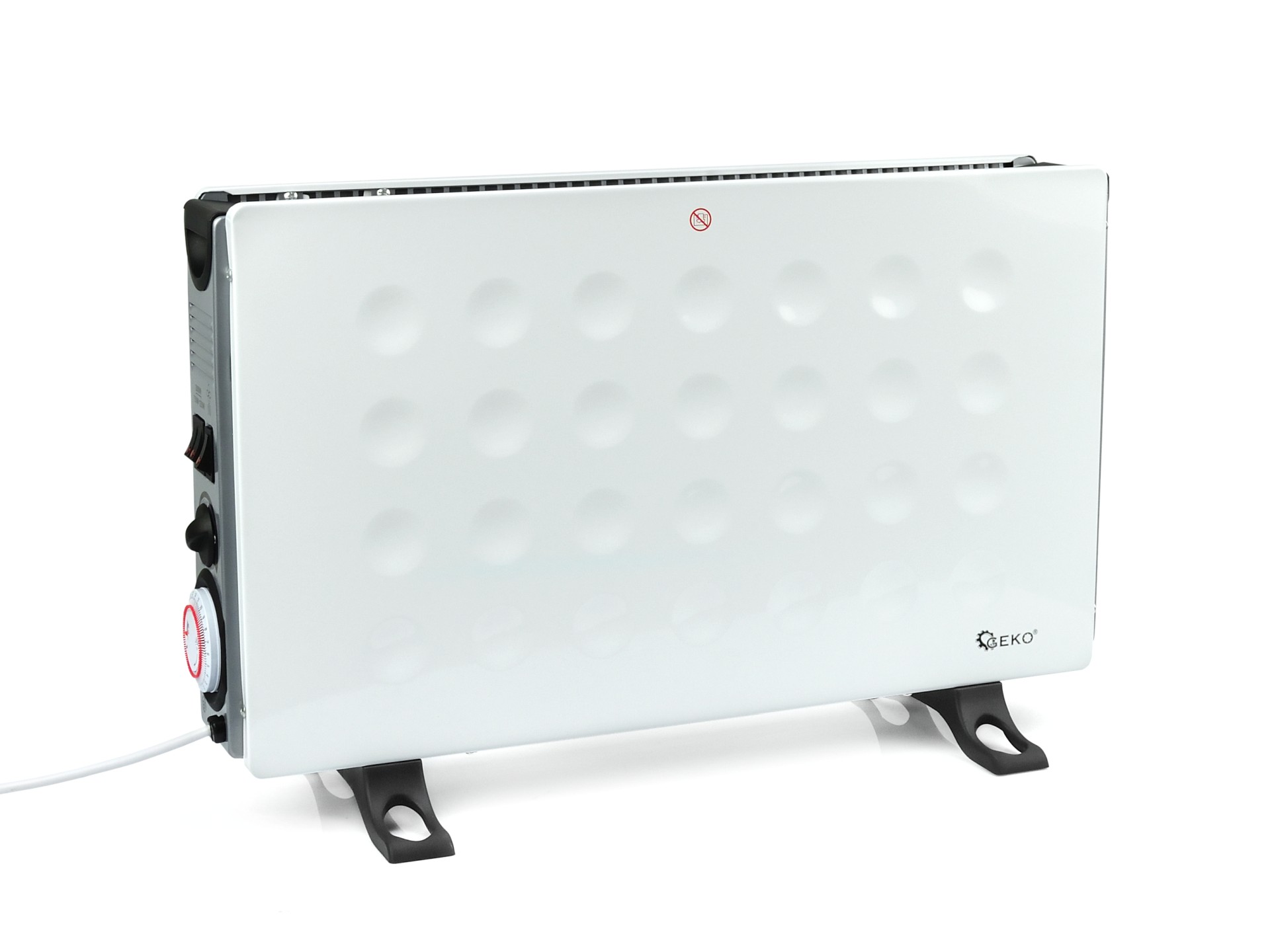 GEKO G80442 Elektrický konvektorový ohrievač, radiátor, kúrenie 2000W Turbo & Timer