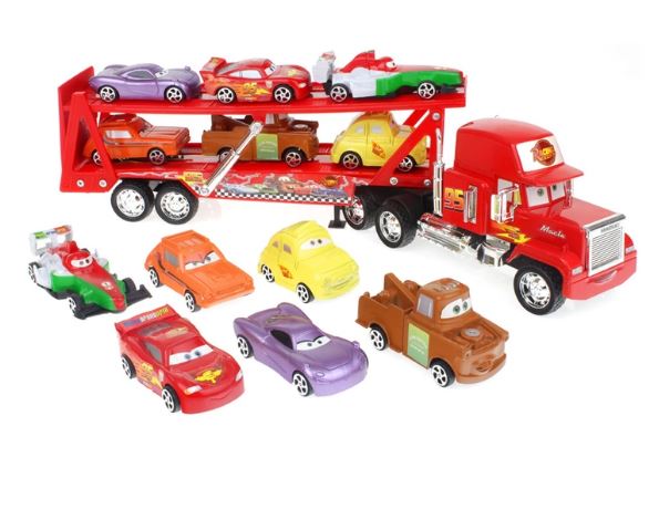 Odťahové auto kamión +6 áut nákladiak Mcqueen SUPER DARČEK TIR cars autá