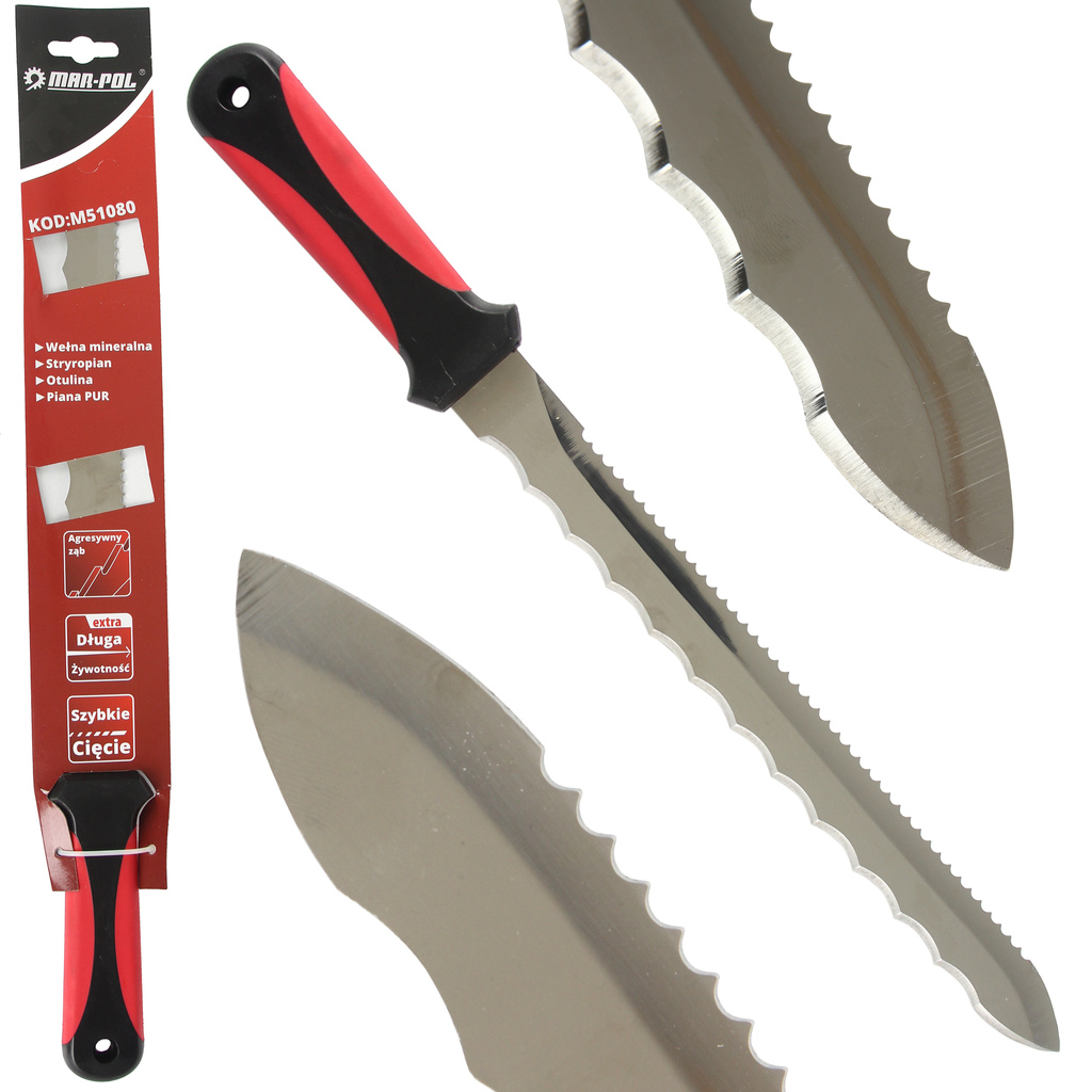 Marpol M51080 Nôž pre izolačné materiály vaty polystyrénu 28cm