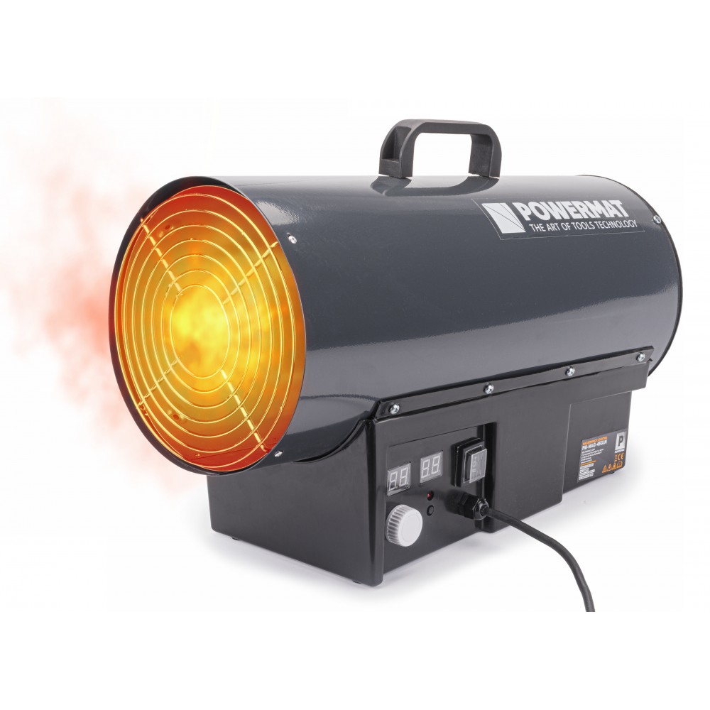POWERMAT PM-NAG-45GLN Plynový ohrievač kúrenie LCD 45kW 850m3/h