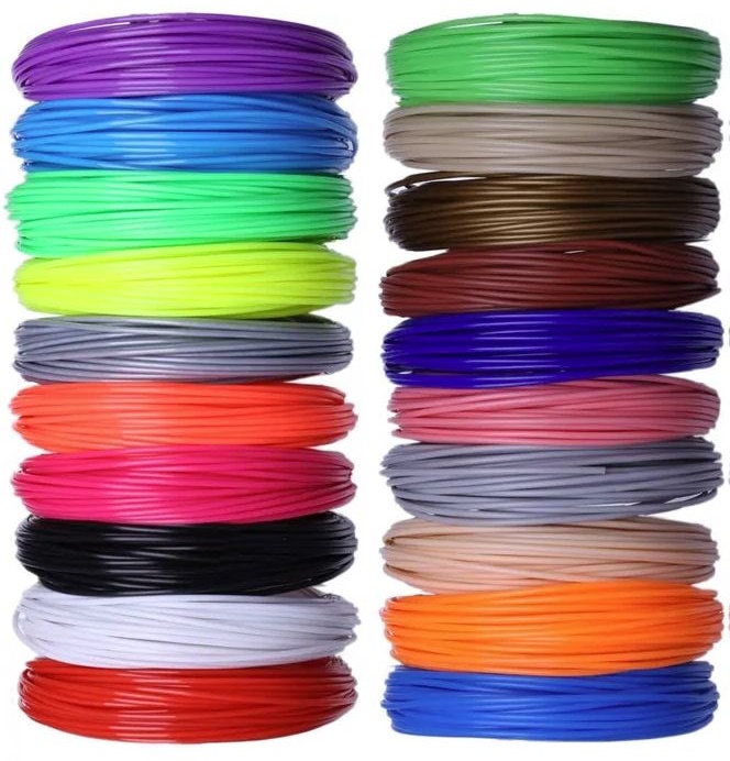 SZPILA PEN Náplne vklady filamenty 75m PLA mix farieb 3D pero