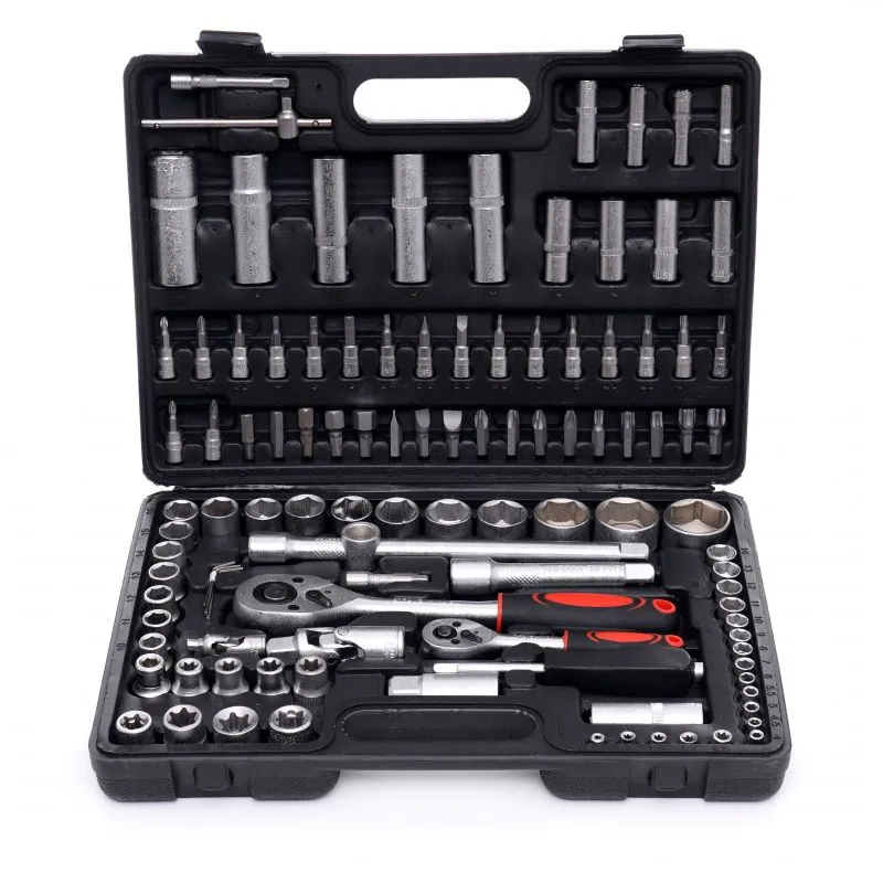 KRAFT&DELE EC303 Gola sada 108ks 1/4" 1/2" kľúčov, nástrčných hlavíc, bitov, račňových kľúčov