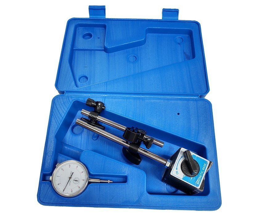 MAGMA Číselníkový odchýlkomer magnetický statív 60kg sada