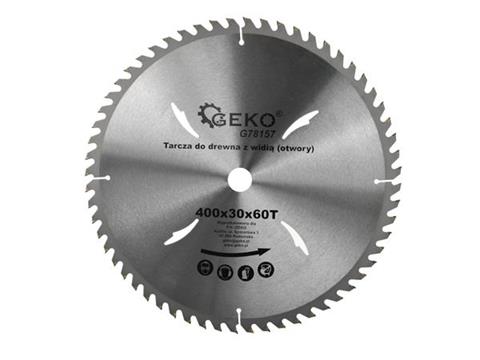 GEKO G78157 Kotúč na drevo pílenie dreva 400mm 30mm 60T