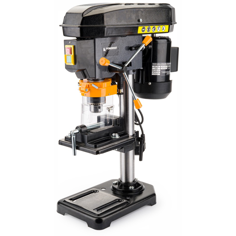 POWERMAT PM-WS-1600M Stolová stojanová vŕtačka 1600W zverák