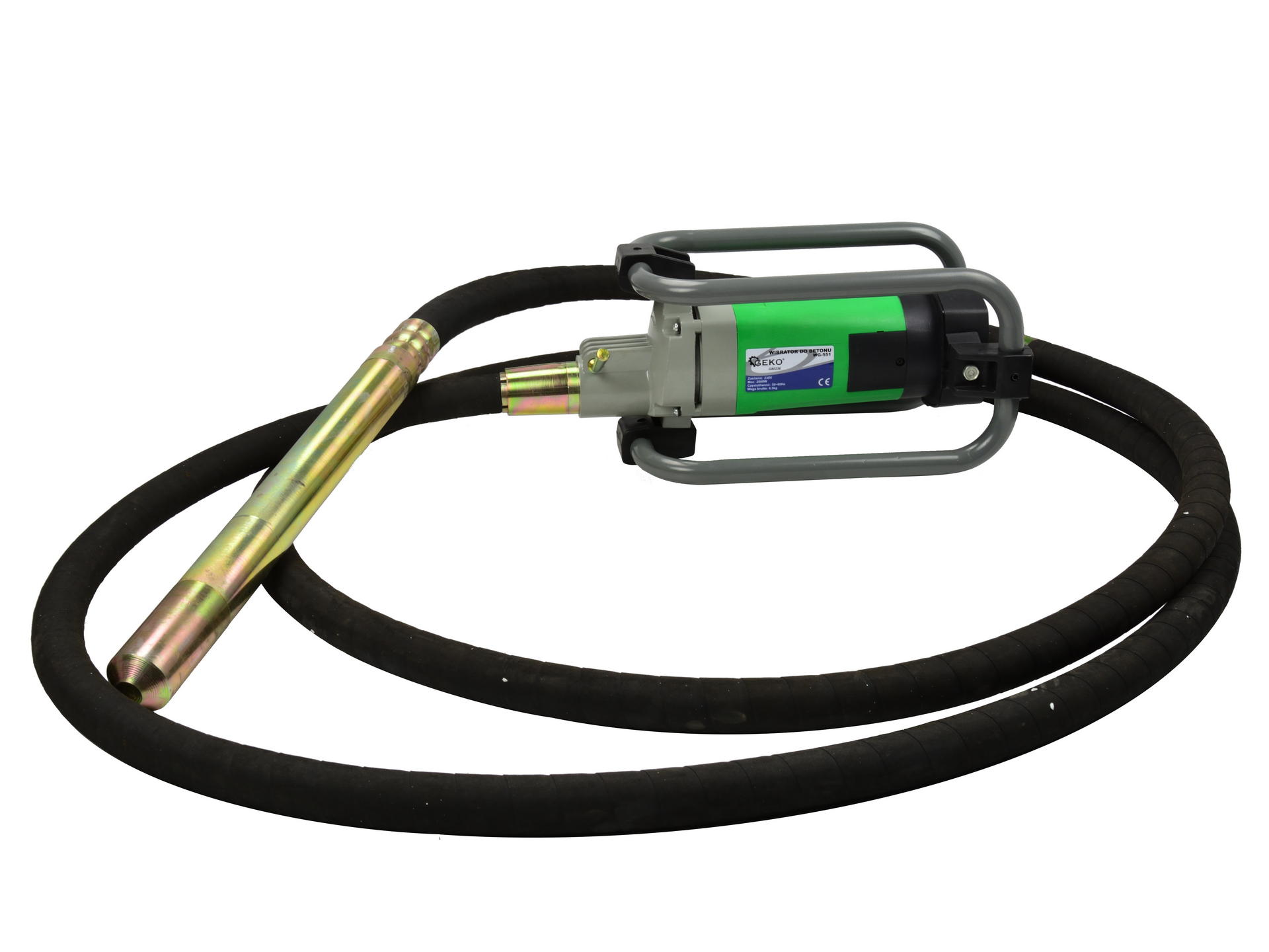 GEKO G80236 Ponorný vibrátor na betón 2000W WG-551 hadica 6m
