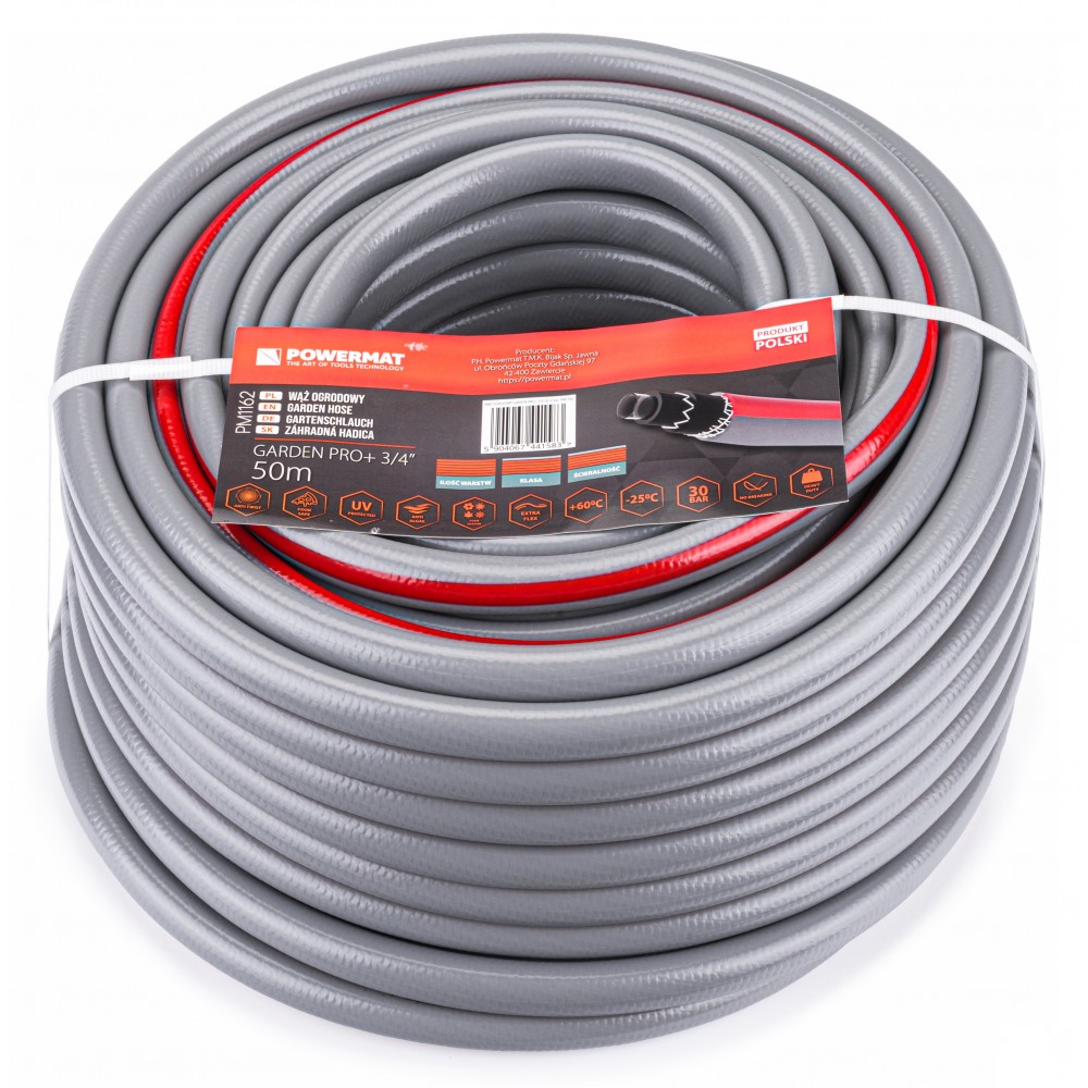 Powermat PM1162 ZÁHRADNÁ HADICA 6-VRSTVOVÁ 3/4" 50M GARDEN PRO+