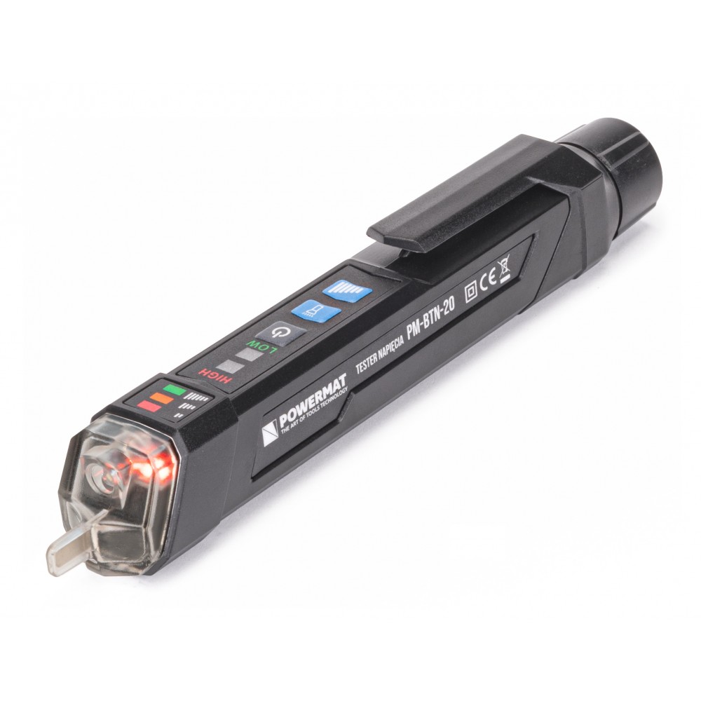 POWERMAT PM-BTN-20 Bezkontaktní zkoušečka napětí tester napětí měřič zkoušečka