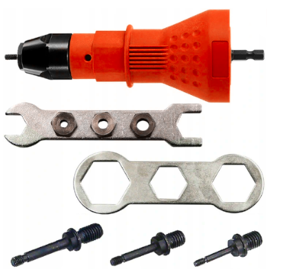 Kraft&Dele KD10557 Nitovačka, nitovací adaptér na skrutkovač