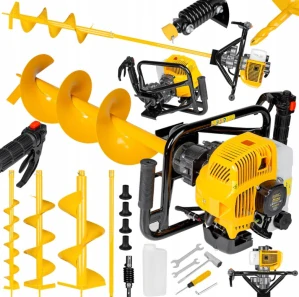 ASAKA ASGD670 Pôdny vrták do zeme 6,7HP vrták zemný 100mm 200mm 300mm
