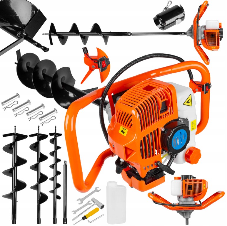 LEX ECGD540 Pôdny vrták do zeme 6,7HP vrták zemný 100mm 200mm 150mm