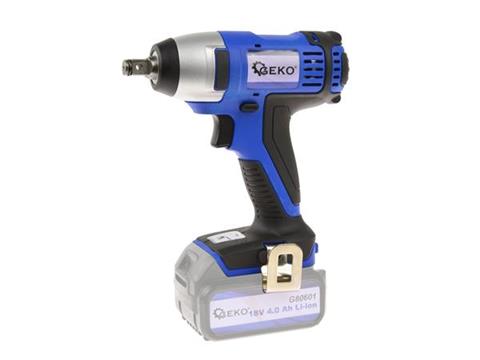 Geko G80609 Aku Rázový uťahovák 1/2 "akumulátorový 18V Li-ion