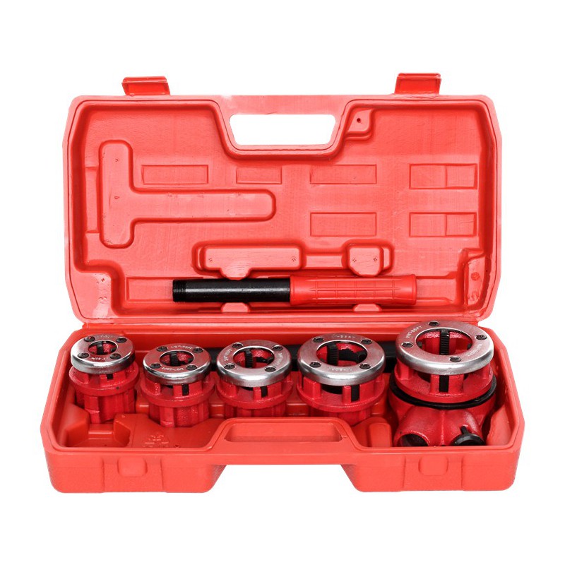 Kraft&Dele KD331 Ručné závitníky na rúry 3/8"- 1 1/4" 5ks sada