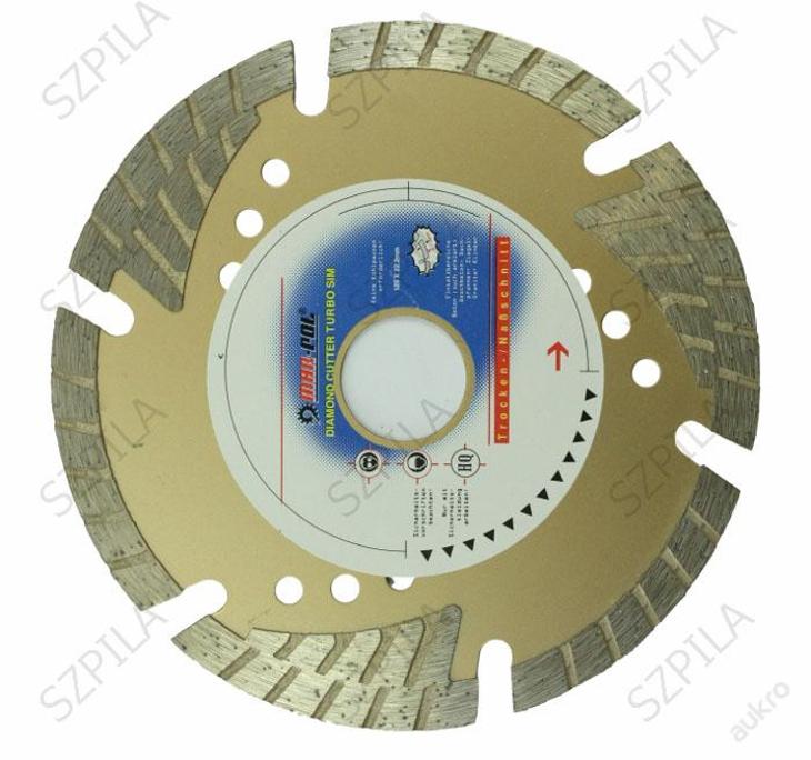 Marpol M08721 125mm DIAMANTOVÝ KOTÚČ TURBO na betón dlažbu PROF