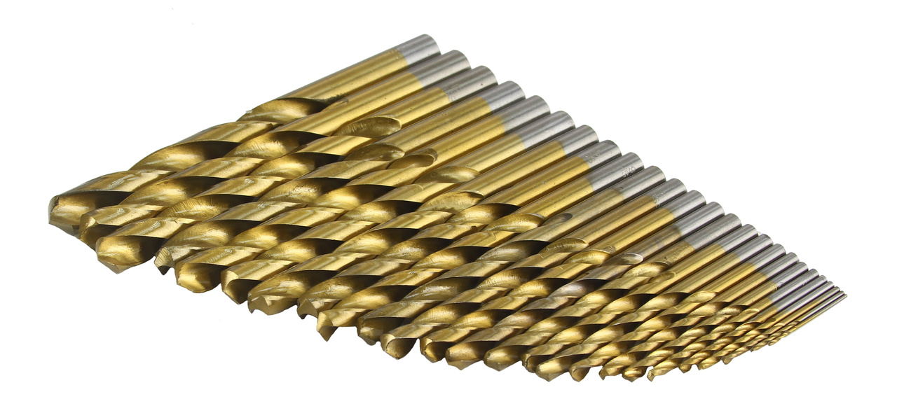 MAR-POL M22315 Sada vrtákov do železa HSS TITAN 1,5-13mm 29ks