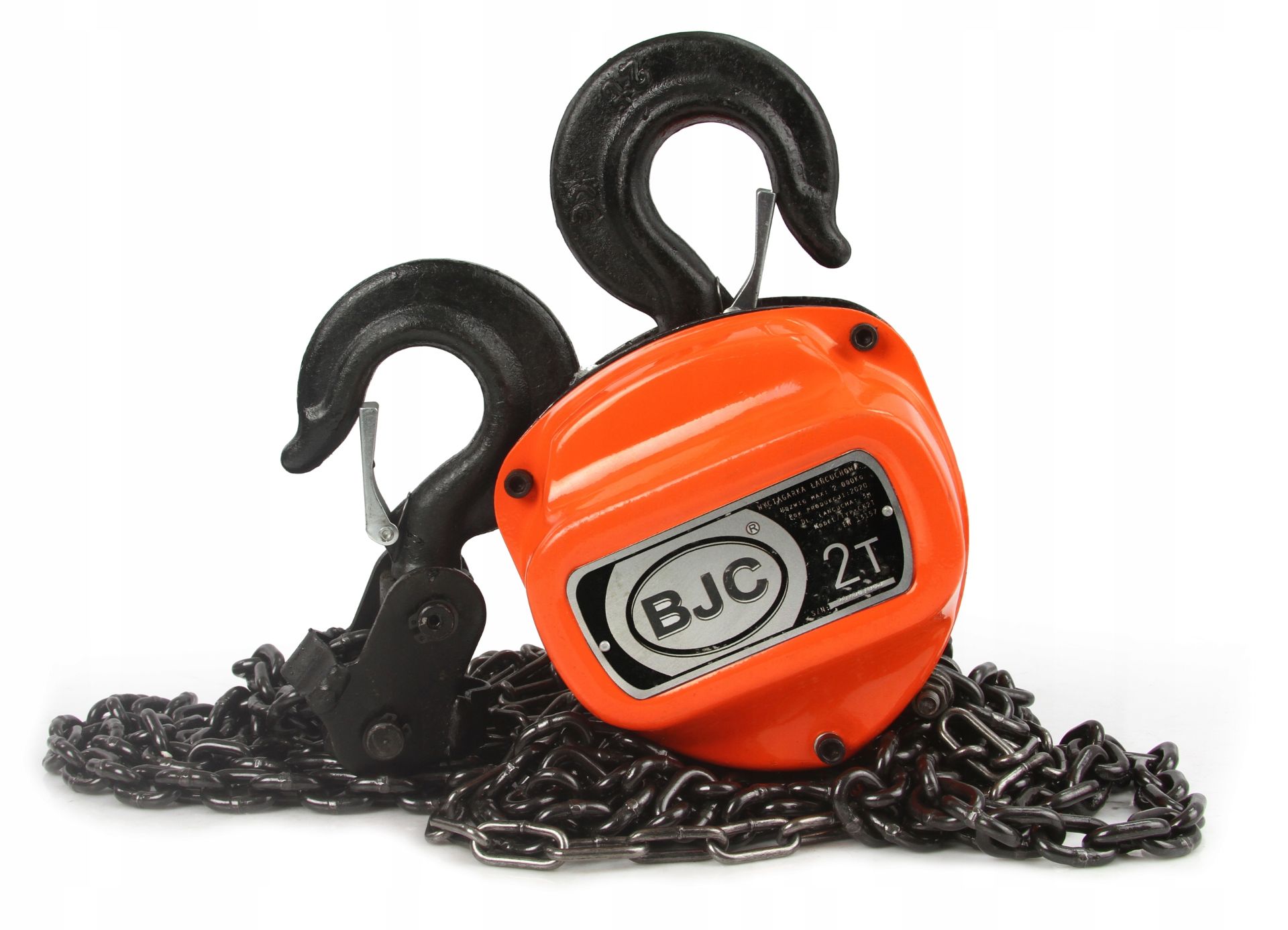 MAR-POL M80757 BJC Ručný reťazový navijak 2000kg, kladkostroj zdvihák 2T