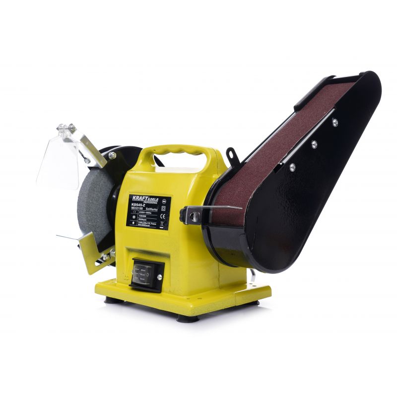 Kraft&Dele KD545-Z 1800W Pásová brúska stolová 2v1 150mm na nože, kľúče, bity, ostrička