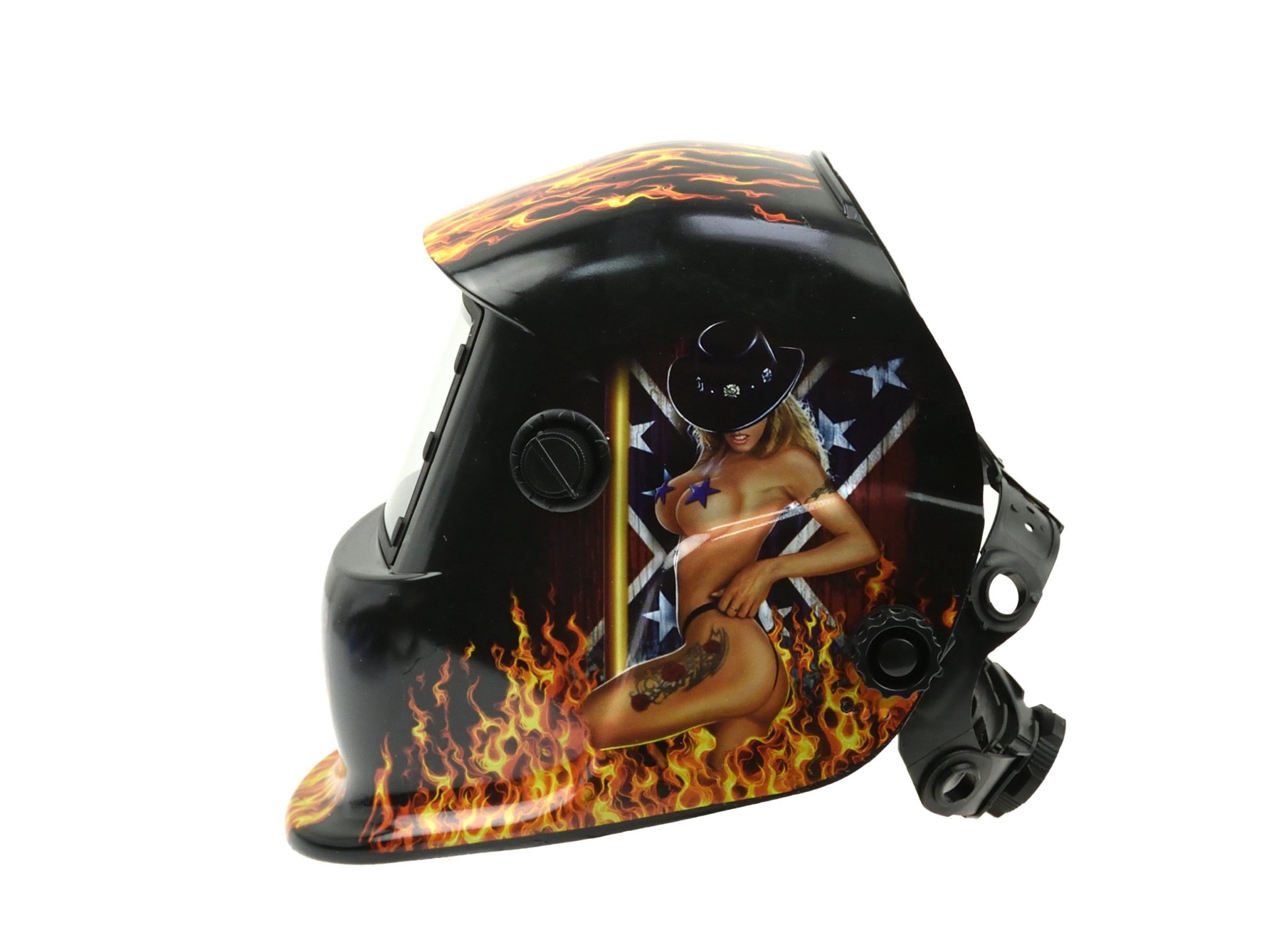 KETLIN K00291 Samostmievacia zváracia maska Flame