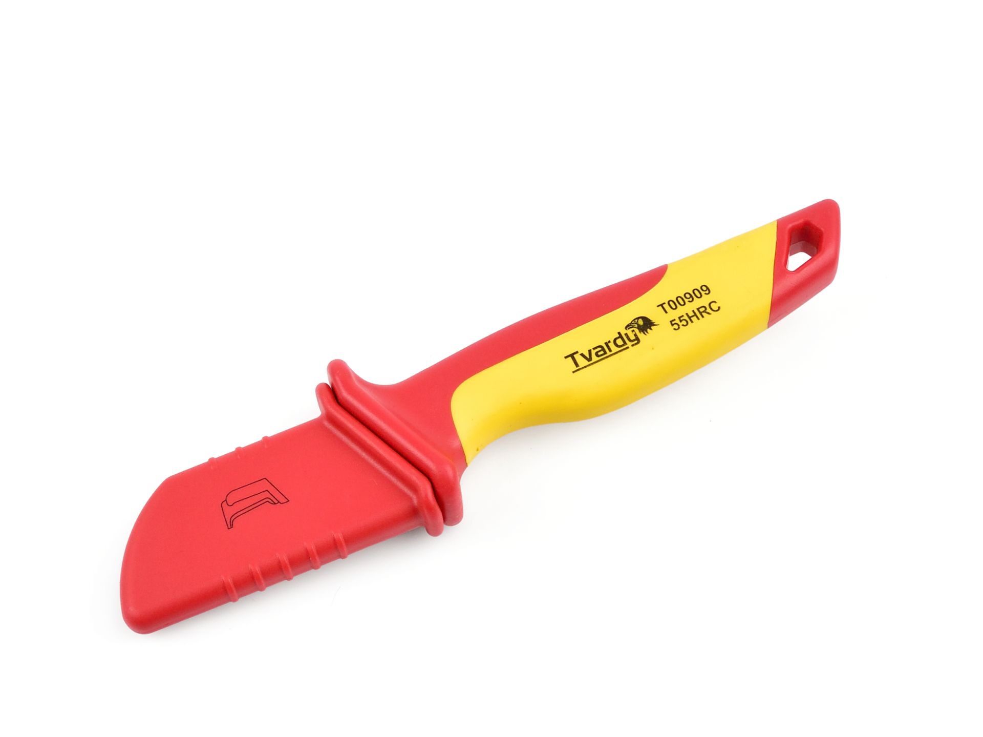 TVARDY T00909 Elektrikársky izolovaný nôž na káble 180mm VDE