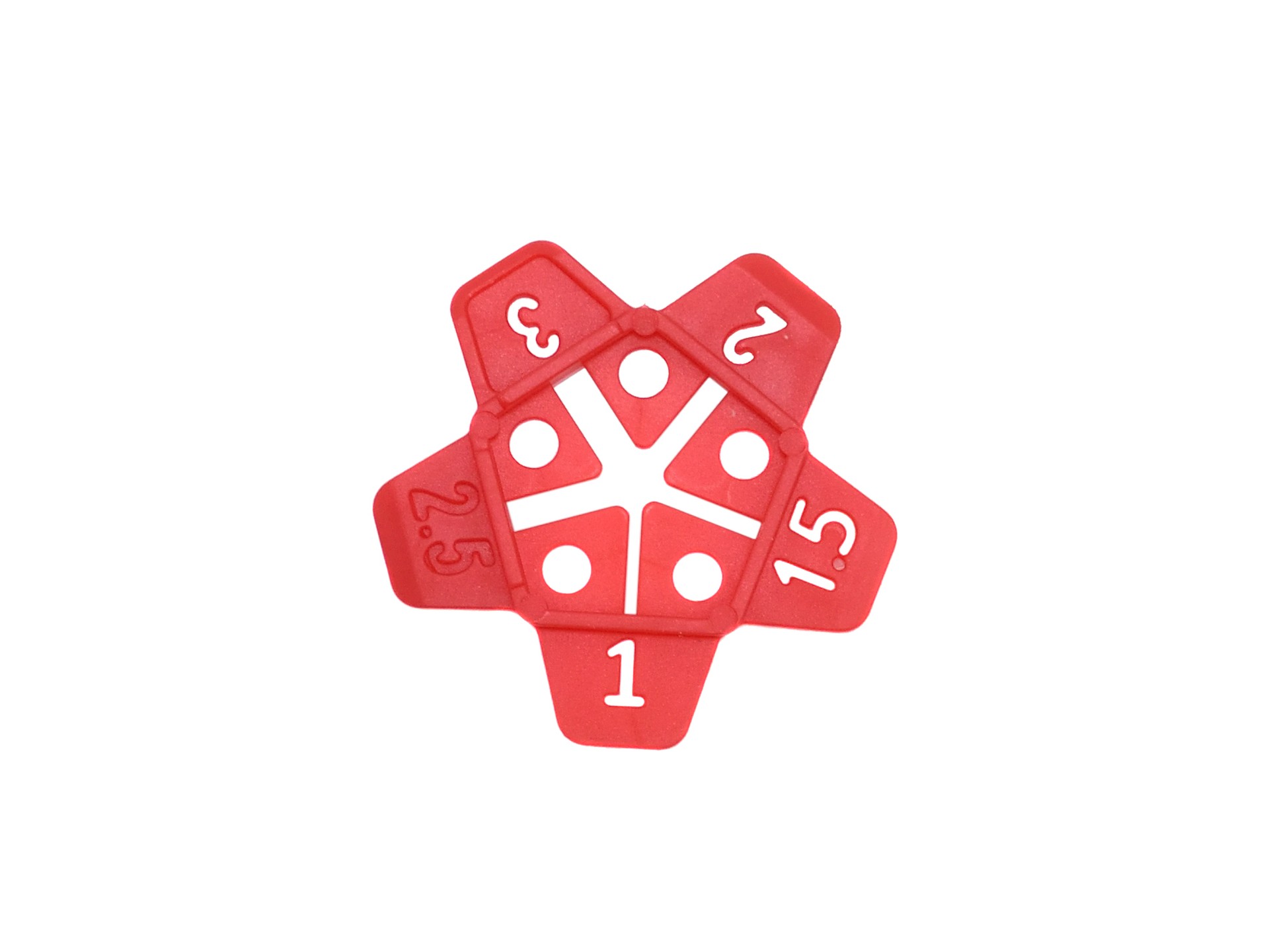 GEKO G00395 Univerzálna dištančná škárovacia hviezdica 1-3 mm 5v1 100ks