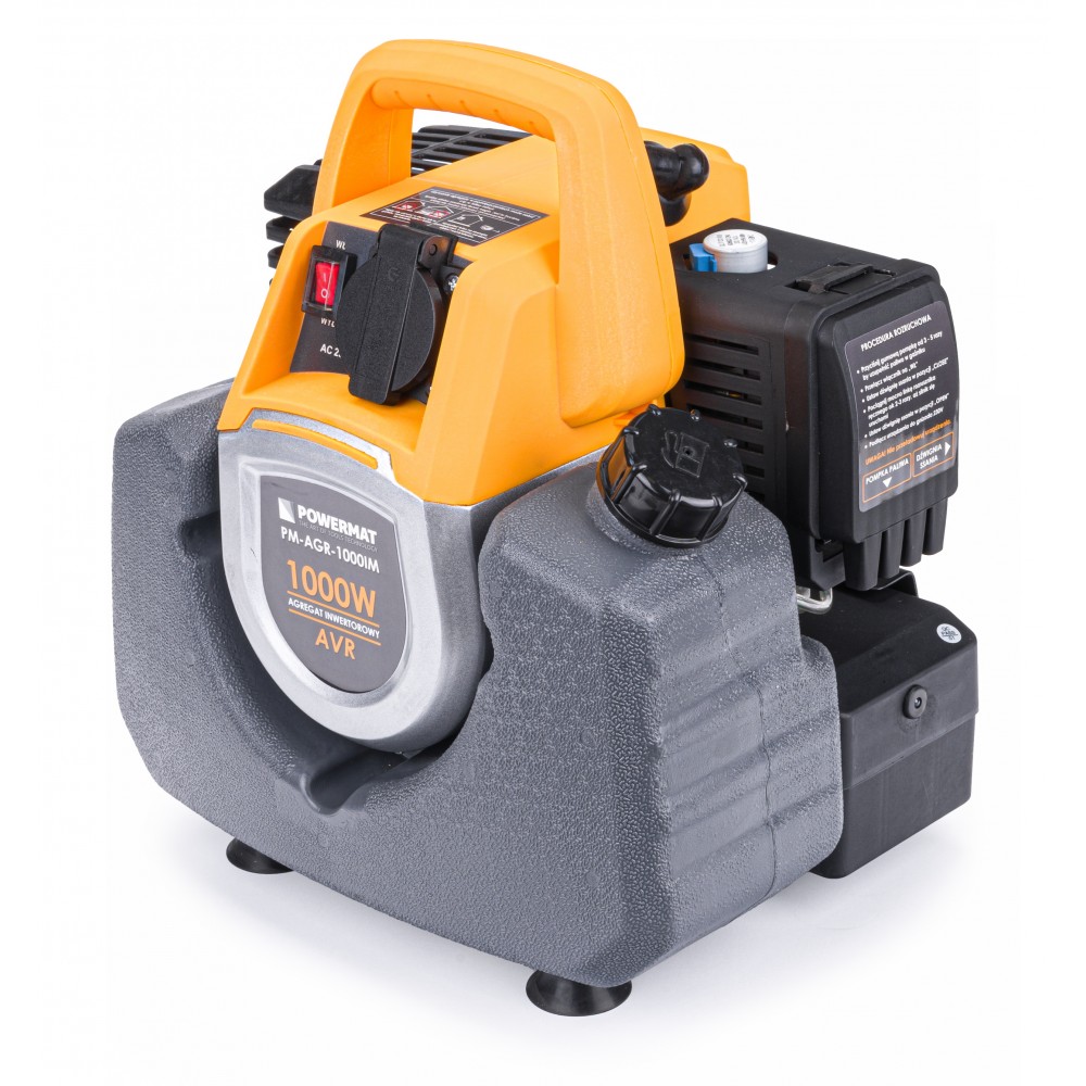 POWERMAT PM-AGR-1000IM GENERÁTOR PRÚDU ELEKTROCENTRALA 2HP 1000W