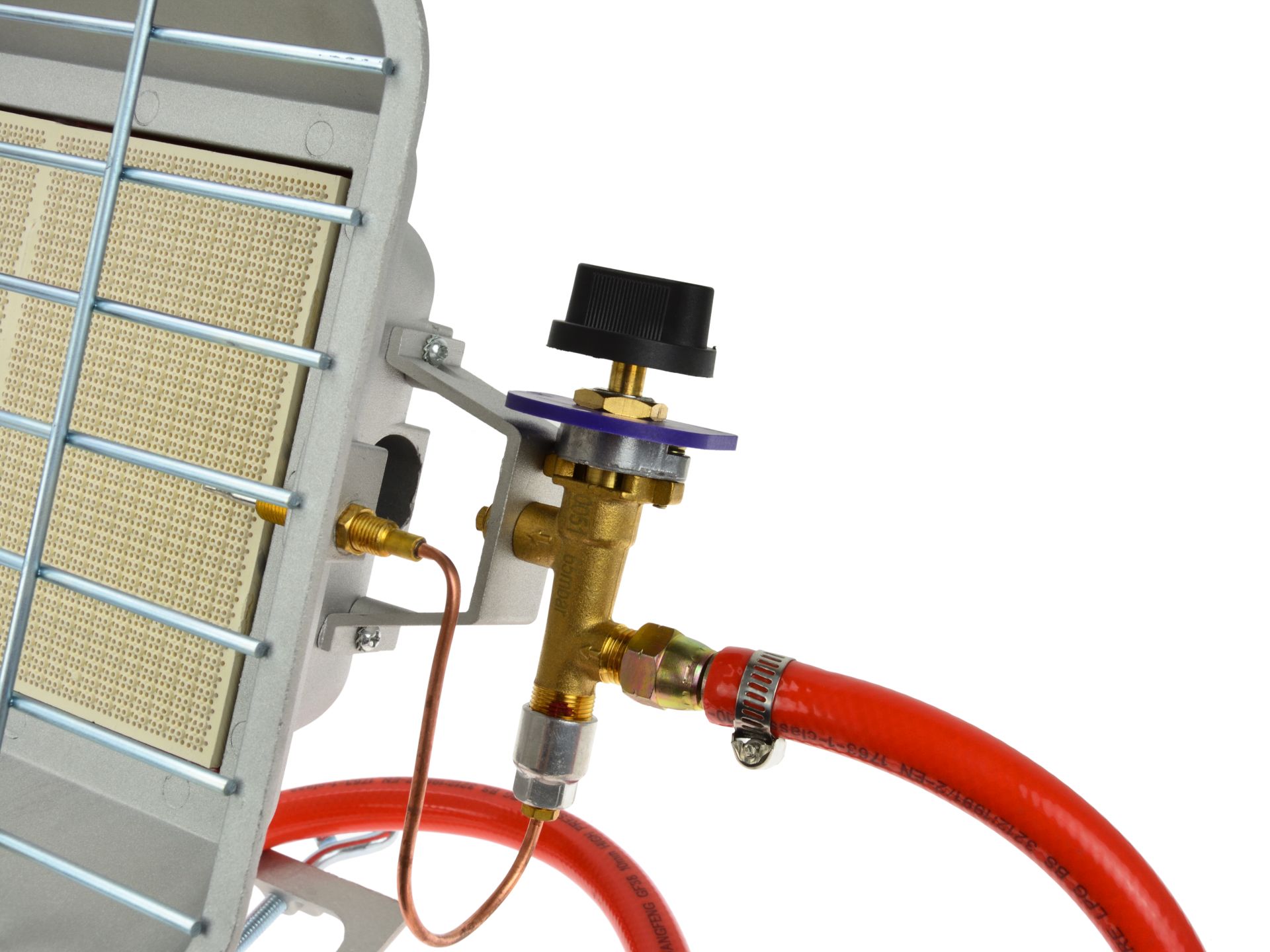 Geko G80530 Plynový ohrievač radiátor 4600W na plynovú fľašu