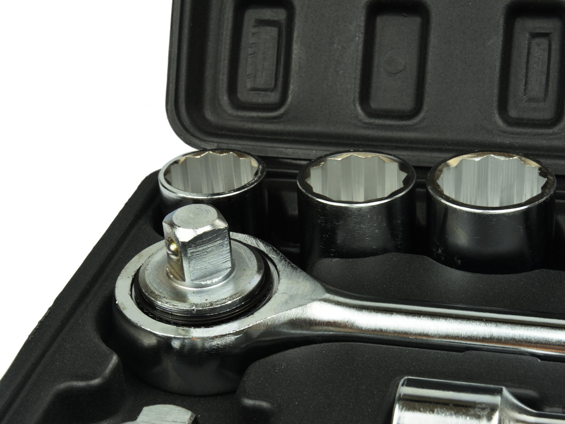 GEKO G10111 Sada nástrčných kľúčov 21ks 3/4" 12-hranné 19-50mm