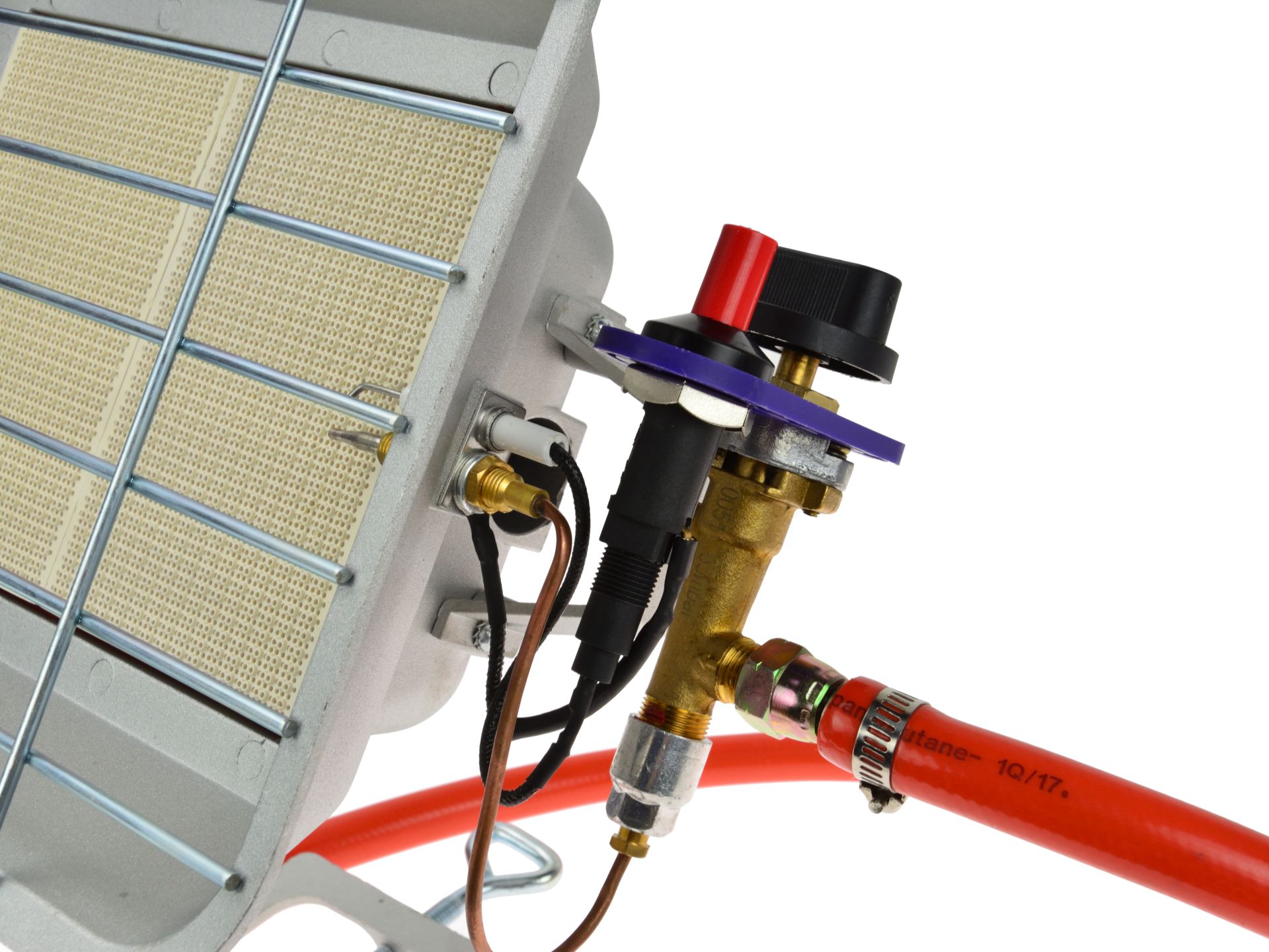 Geko G80531 Plynový ohrievač radiátor 4600W na plynovú fľašu so zapaľovačom