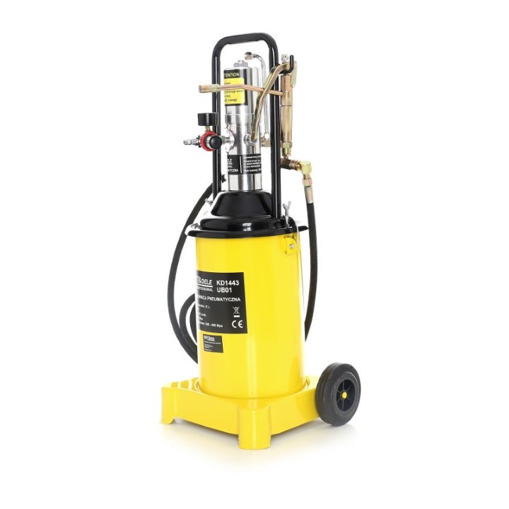 KRAFT&DELE KD1443 Pneumatický mazací lis, maznica 12L