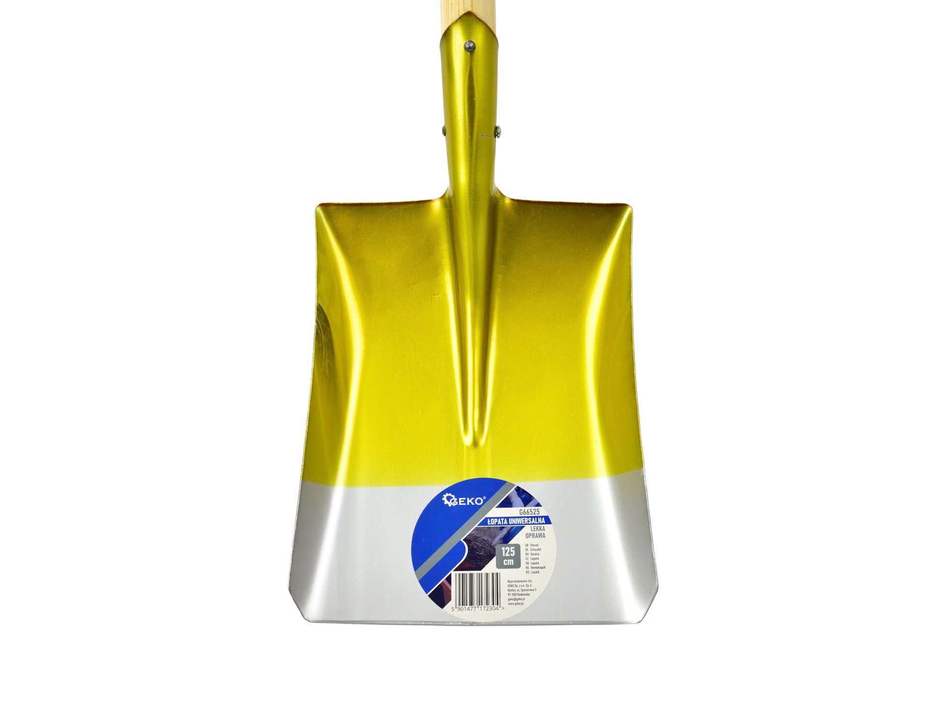 GEKO G66525 Univerzálna lopata s drevenou násadou 125 cm