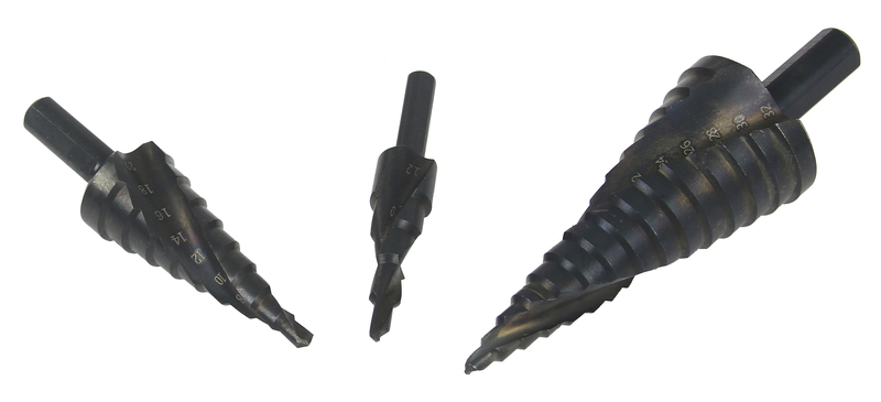 MAR-POL M22345 Stupňovitý špirálový vrták 4-12; 4-20; 4-32mm Rapid