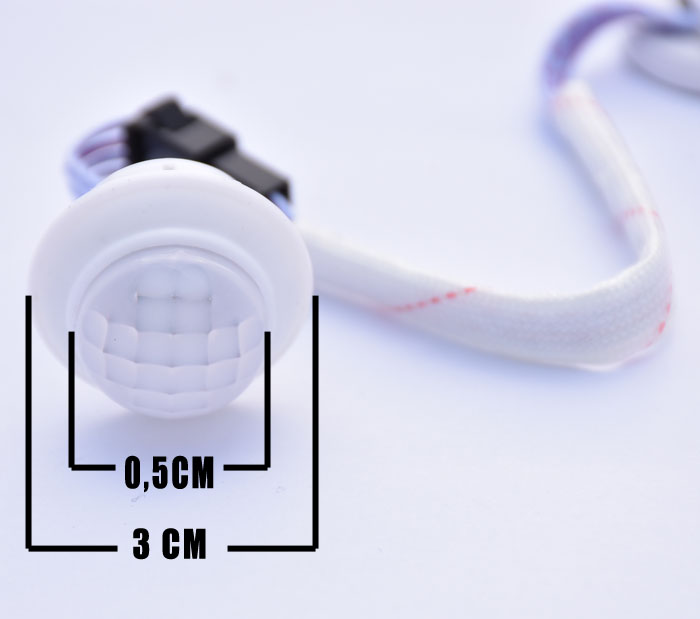 SZPILA 00857 Senzor pohybu, pohybový senzor, PIR senzor 220V 200W