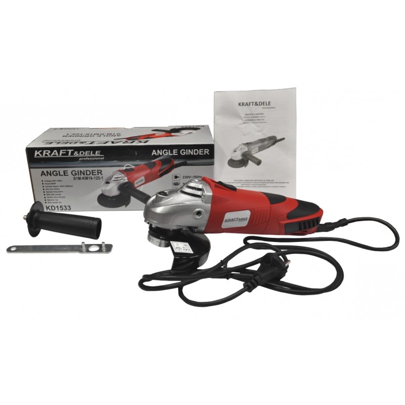 KRAFT&DELE KD1533 UHLOVÁ BRÚSKA 125mm 900W 230V