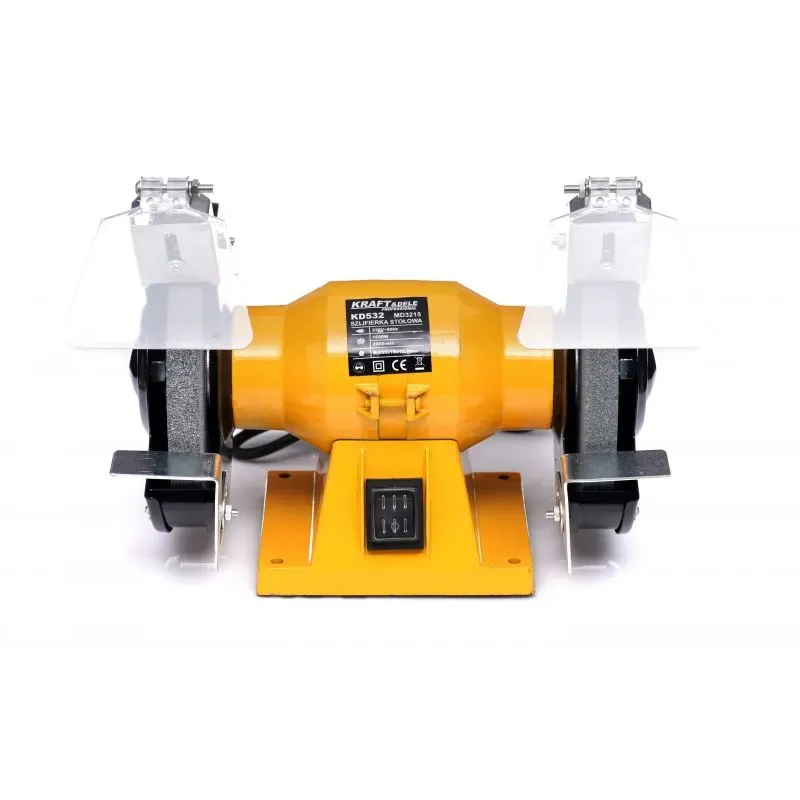 KRAFT&DELE KD532-Z 1500W Stolná dvojkotúčová brúska 150mm
