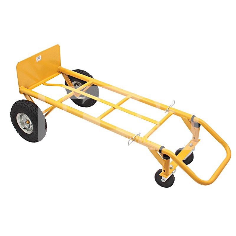 Irma WMAG106 Prepravný ručný vozík rudla rudlík 200kg 2 veľké + 2 malé kolesá