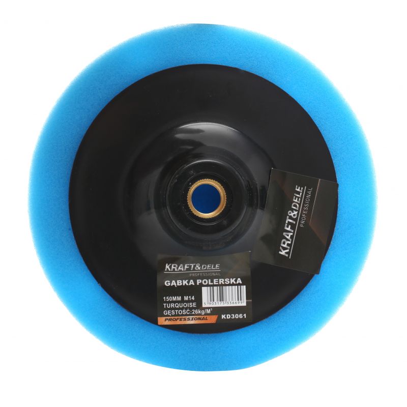 KRAFT&DELE KD3061 Leštiaca špongia kotúč 150mm M14 modrá