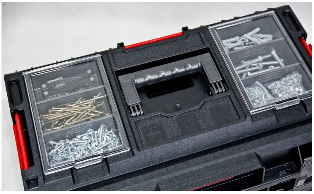 Irma QB248 Pojazdný box organizér na náradie 3v1 PROFI QBRICK ONE