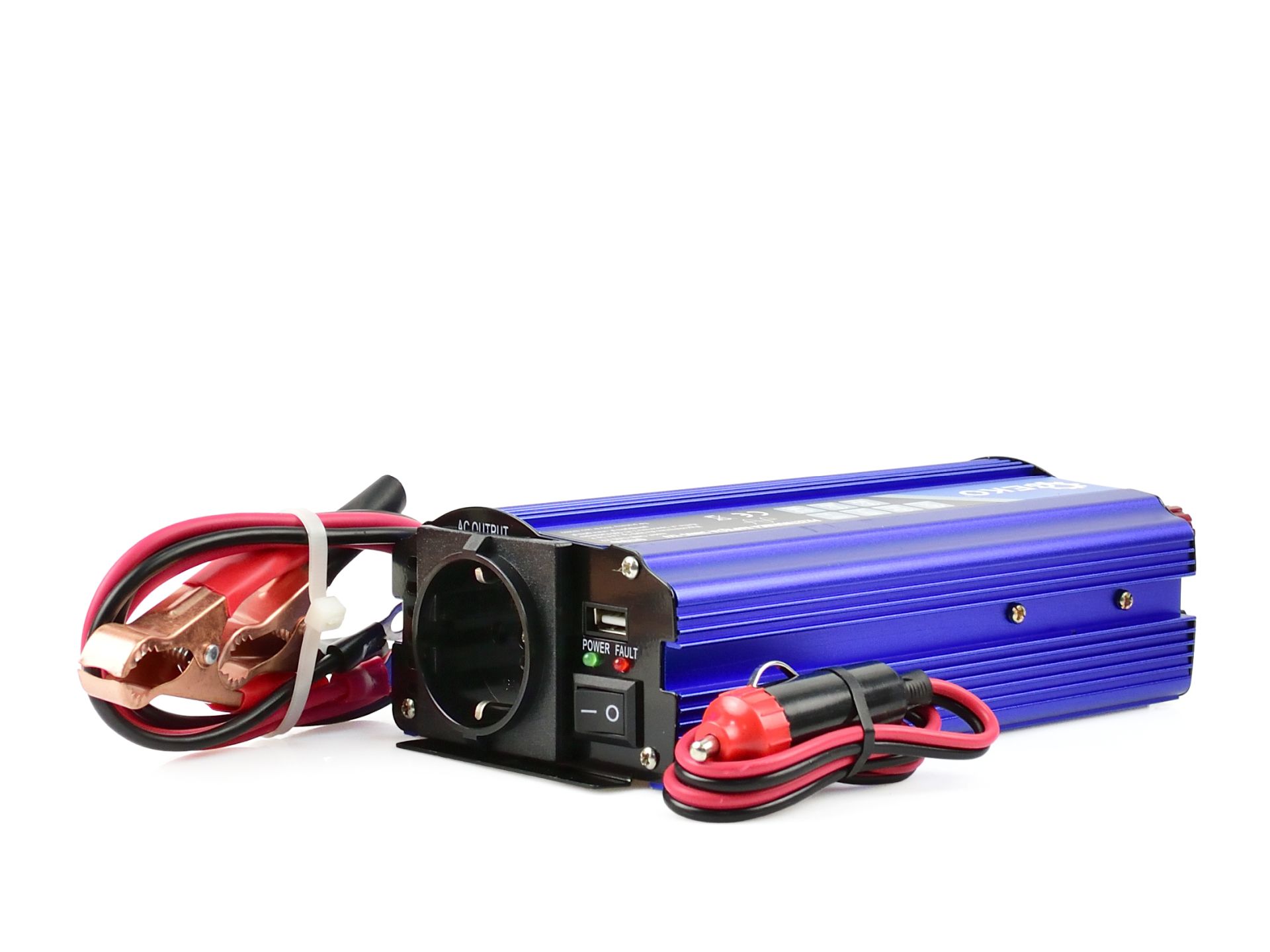 GEKO G17010 Menič napätia pre autá, člny 12V 230V 300W/600W