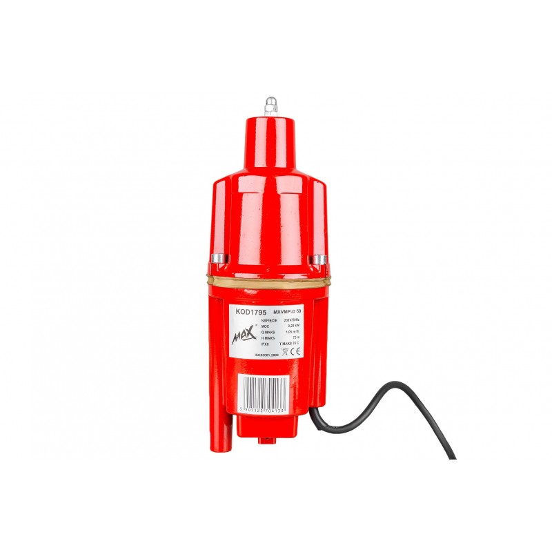 MAX MXVMP50 Ponorné čerpadlo na čistú vodu 500W