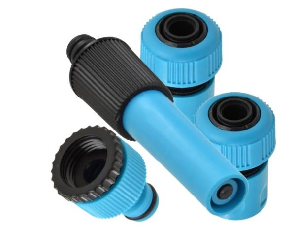 GEKO G73048 Rozprašovacie trysky zavlažovače 1/2" na záhradnú hadicu BLUE LINE 