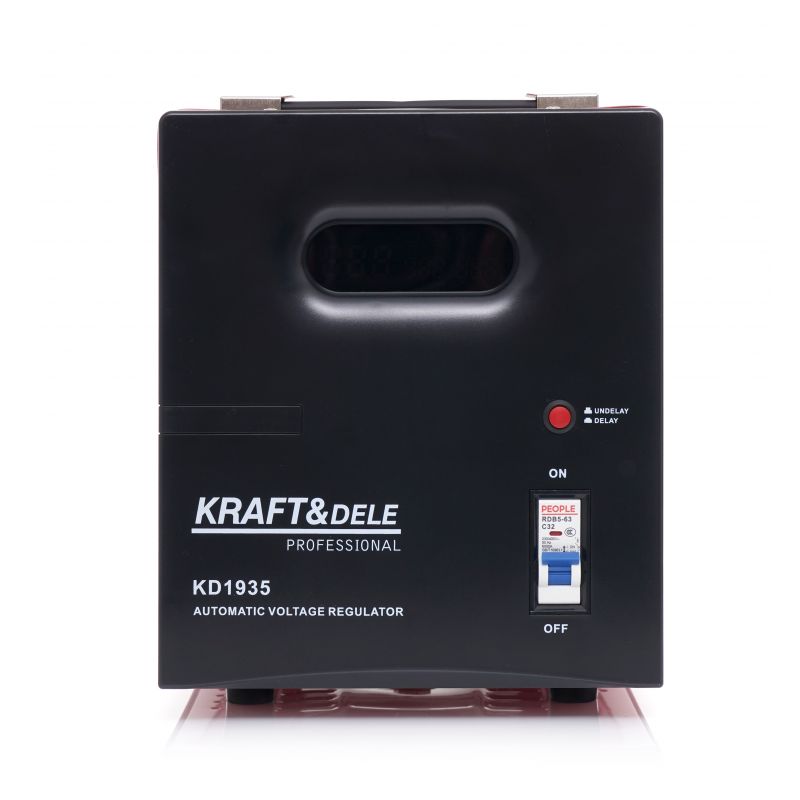 Kraft&Dele KD1935 Stabilizátor napätia regulátor elektrickej energie 5000VA 230V AVR