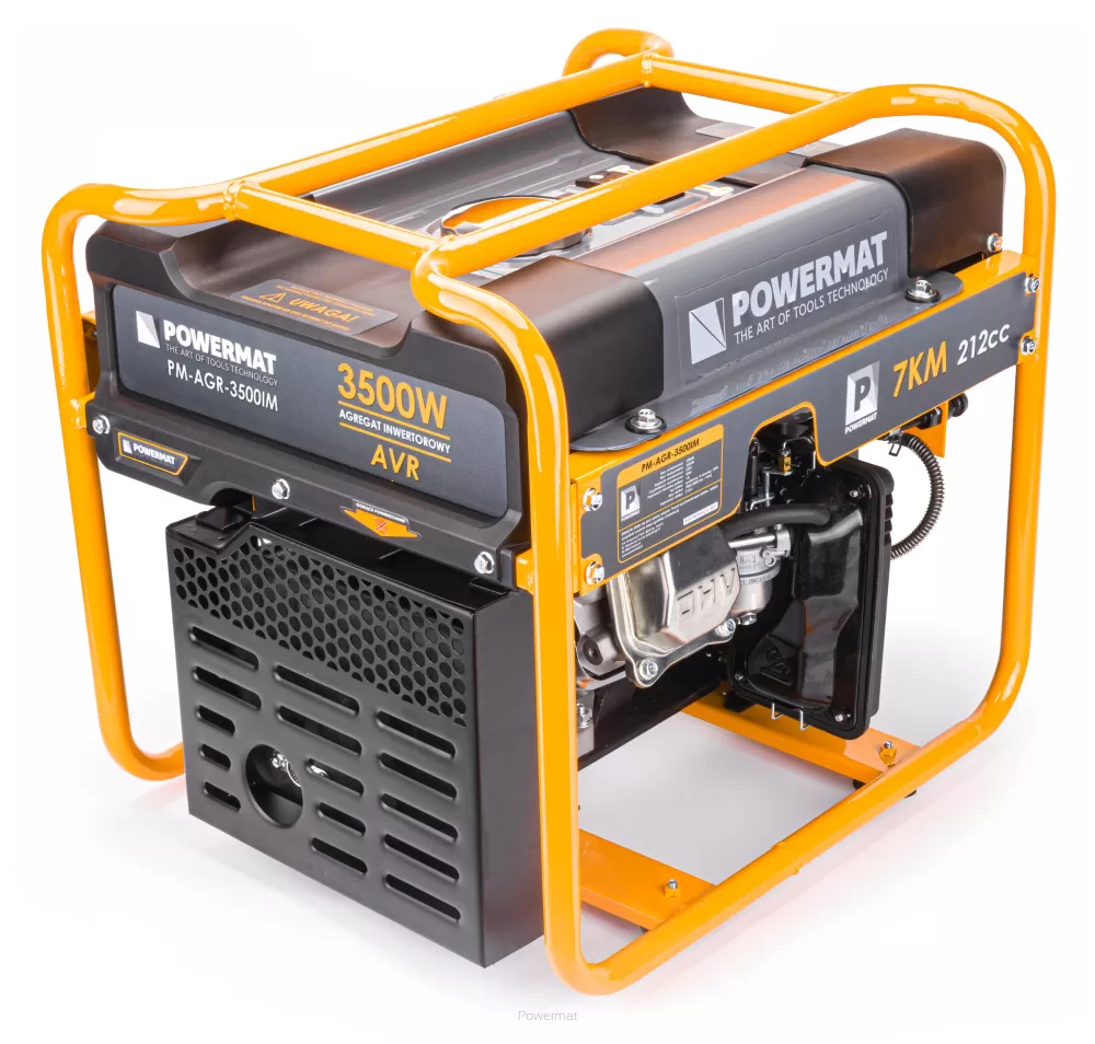 POWERMAT PM-AGR-3500IM GENERÁTOR PRÚDU ELEKTROCENTRALA 7HP 230V 3500W