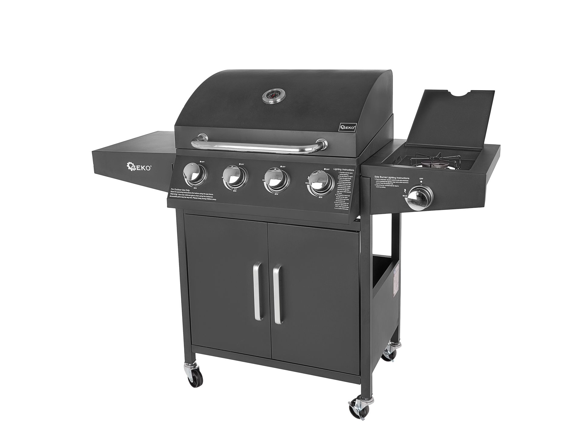 GEKO G80516 Plynový gril 5 horákov (4+1) 14,5kW