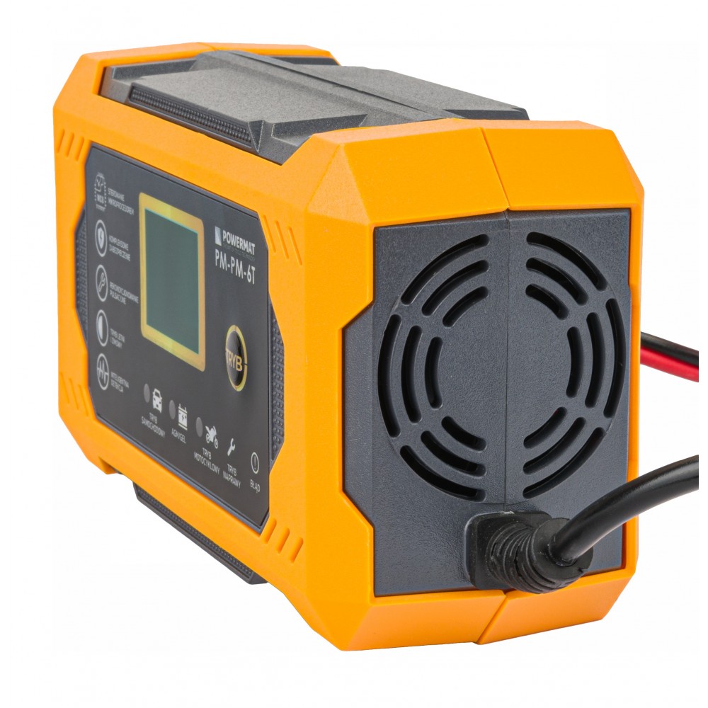 POWERMAT PM-PM-6T Mikroprocesorová nabíjačka batérií 6/12V