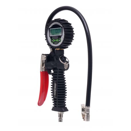 KRAFT&DELE KD1366 Pištoľ na hustenie pneumatík s manometrom LCD 12 bar hadica 400 mm