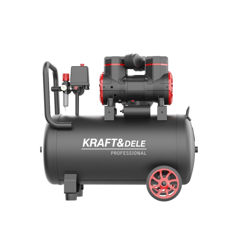 Kraft&Dele KD1391 Bezolejový kompresor 50l 2piesty 1500W